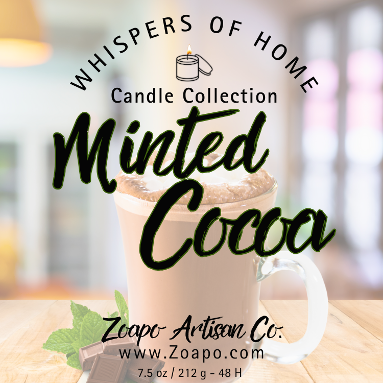 Minted Cocoa Vegan Candle