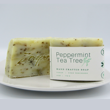 Load image into Gallery viewer, Peppermint Tea Tree Bar - Vegan