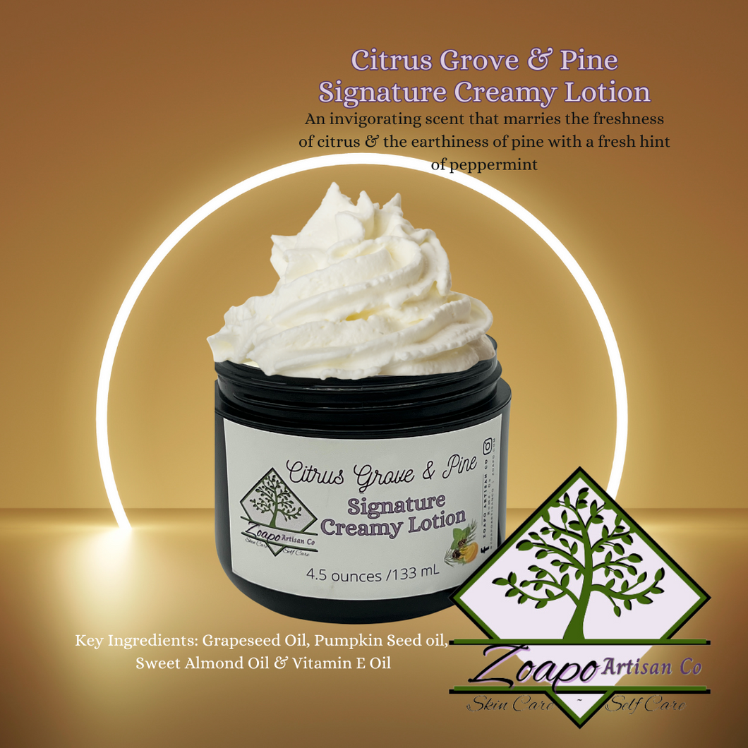 Citrus Grove & Pine Lotion