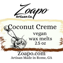 Load image into Gallery viewer, Coconut Creme Vegan Wax Melts