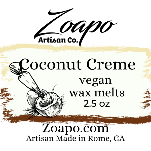 Coconut Creme Vegan Wax Melts