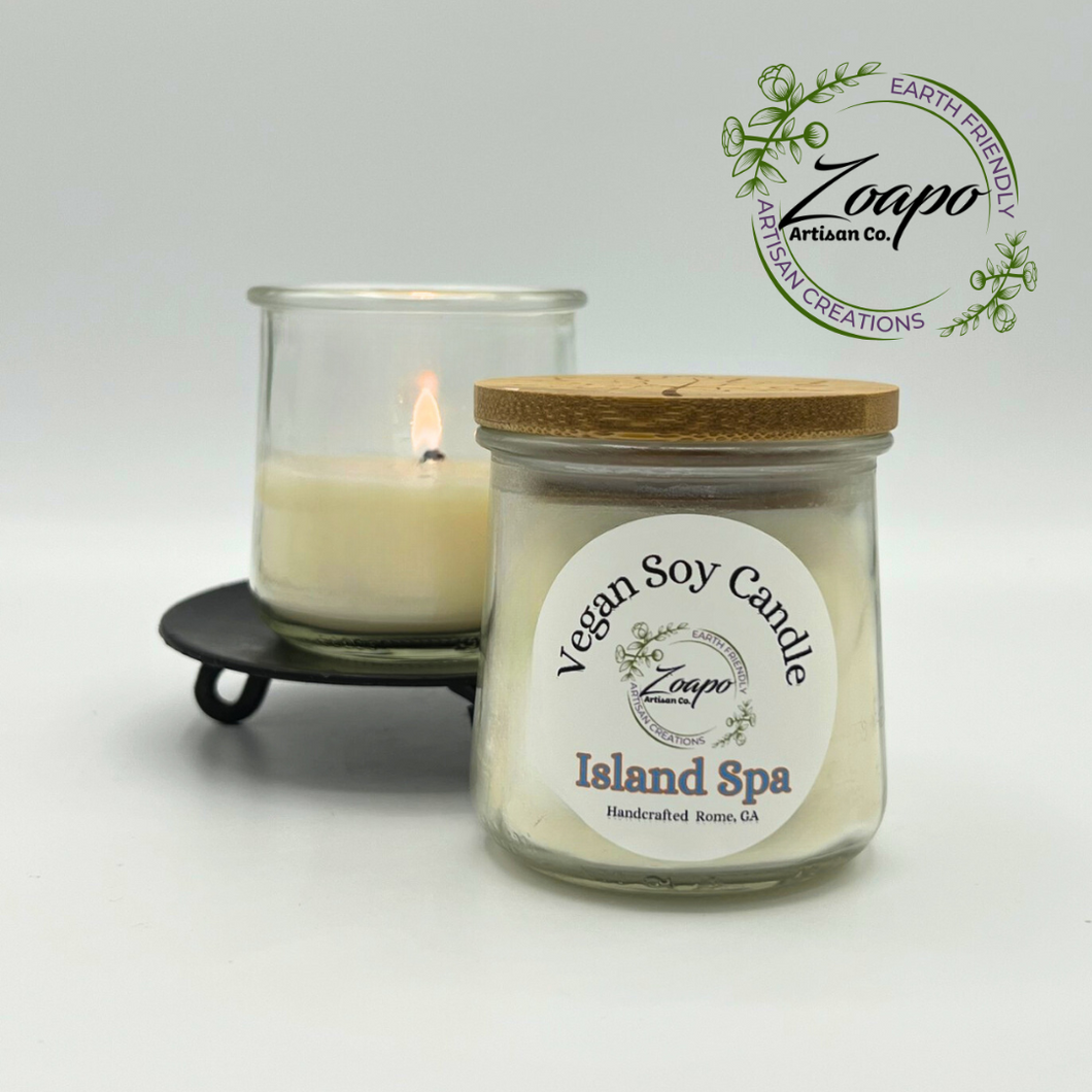 Small Island Spa Vegan Candle