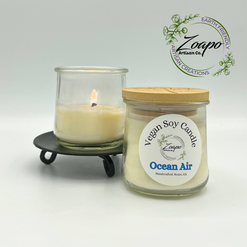 Small Ocean Air Vegan Candle