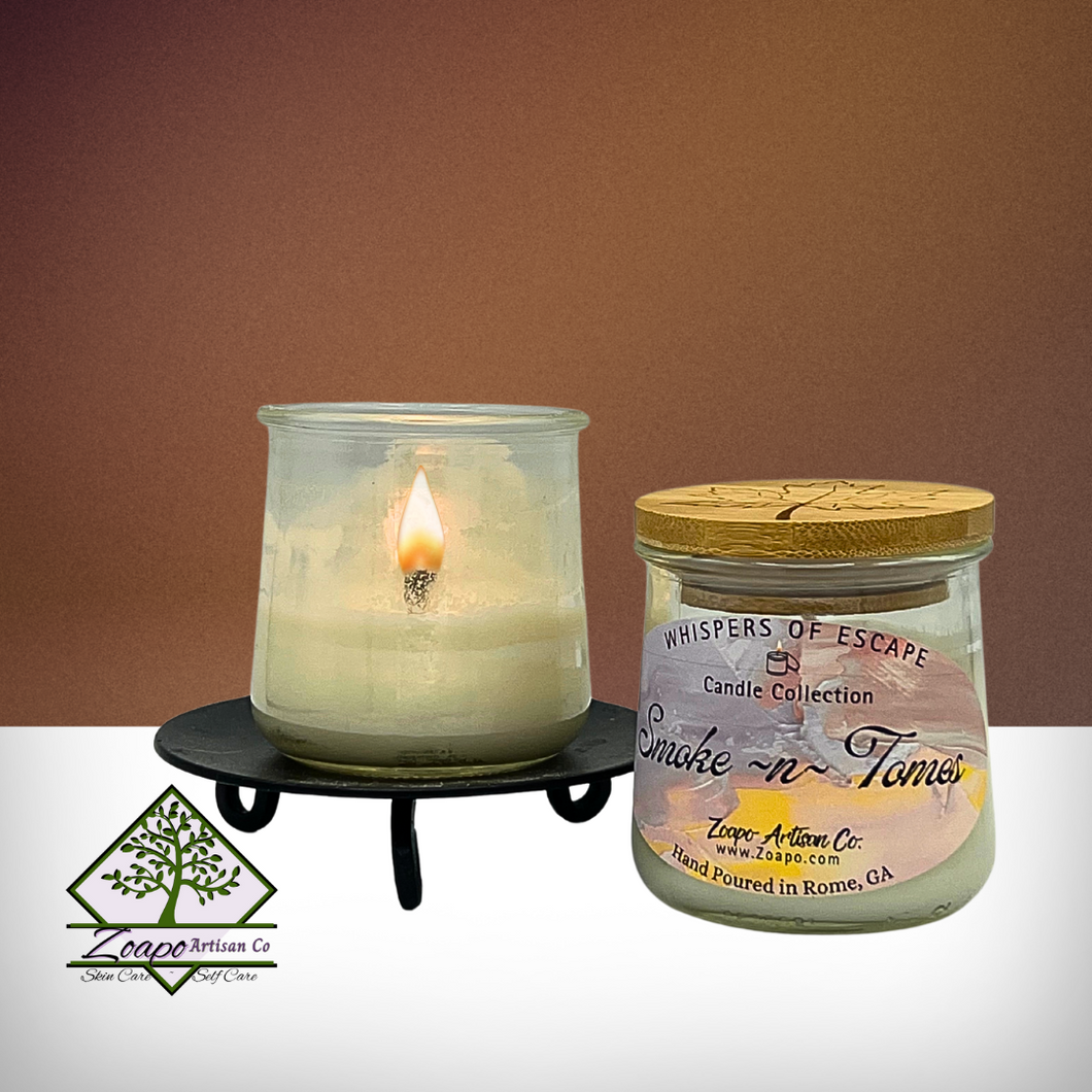 Small Smoke & Tomes Vegan Candle