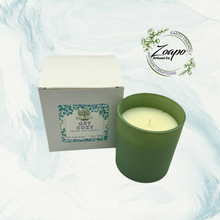 Load image into Gallery viewer, Sage Green Jar Get Cozy Vegan Candle