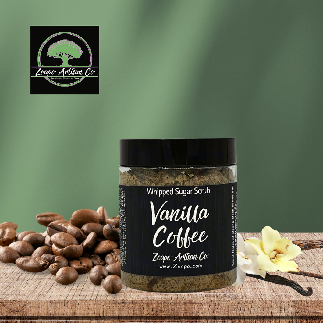 Whipped Vanilla Coffee Sugar Scrub