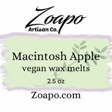 Load image into Gallery viewer, Macintosh Apple Vegan Wax Melts