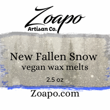 Load image into Gallery viewer, New Fallen Snow Vegan Wax Melts