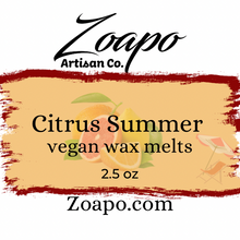 Load image into Gallery viewer, Citrus Summer Vegan Wax Melt