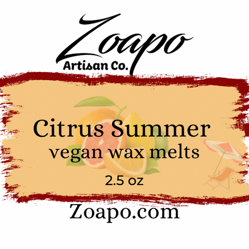 Citrus Summer Vegan Wax Melt