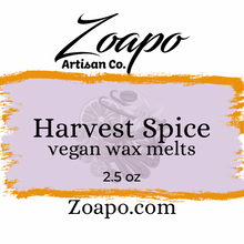 Load image into Gallery viewer, Harvest Spice Vegan Wax Melts